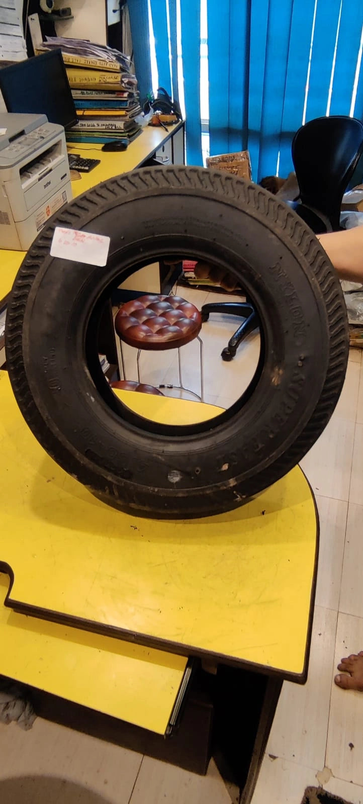 Durable 4.50-10 Tyre for Enhanced Three-Wheeler Tractor Performance in Kolkata
Ensure your three-wheeler tractor in Kolkata operates with optimal efficiency and reliability by upgrading to our high-quality 4.50-10 tyre. Specifically designed for agricultural settings prevalent around Kolkata and West Bengal, this durable tyre offers excellent traction and stability across various terrains, making your farming tasks smoother and more productive.