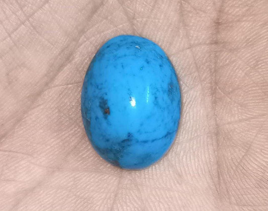 Rare Persian Blue Nishapur Turquoise (Feroza) Variant - Natural Matrix Gemstone for Fine Jewelry
