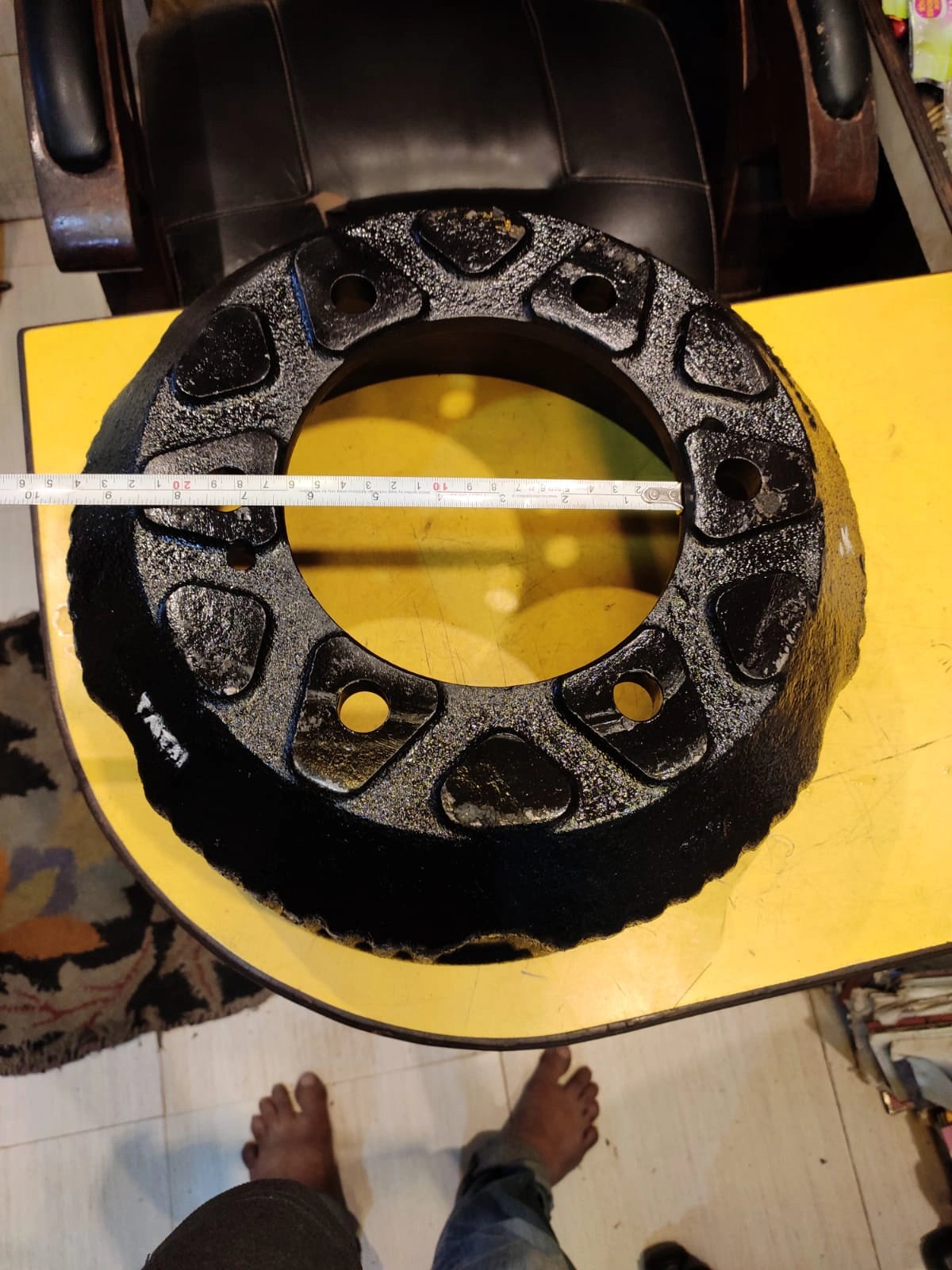 Tata 912 Rear/Front Brake Drum AB - Reliable Replacement for Kolkata & International Use
Upgrade your Tata 912 vehicle's braking system in Kolkata with the high-quality Rear/Front Brake Drum AB. Engineered to meet or exceed OEM specifications, this brake drum ensures reliable and long-lasting performance, providing the same level of quality as the original part. Its versatile design fits both the rear and front braking systems of Tata 912 vehicles, offering optimal stopping power and enhanced safety on
