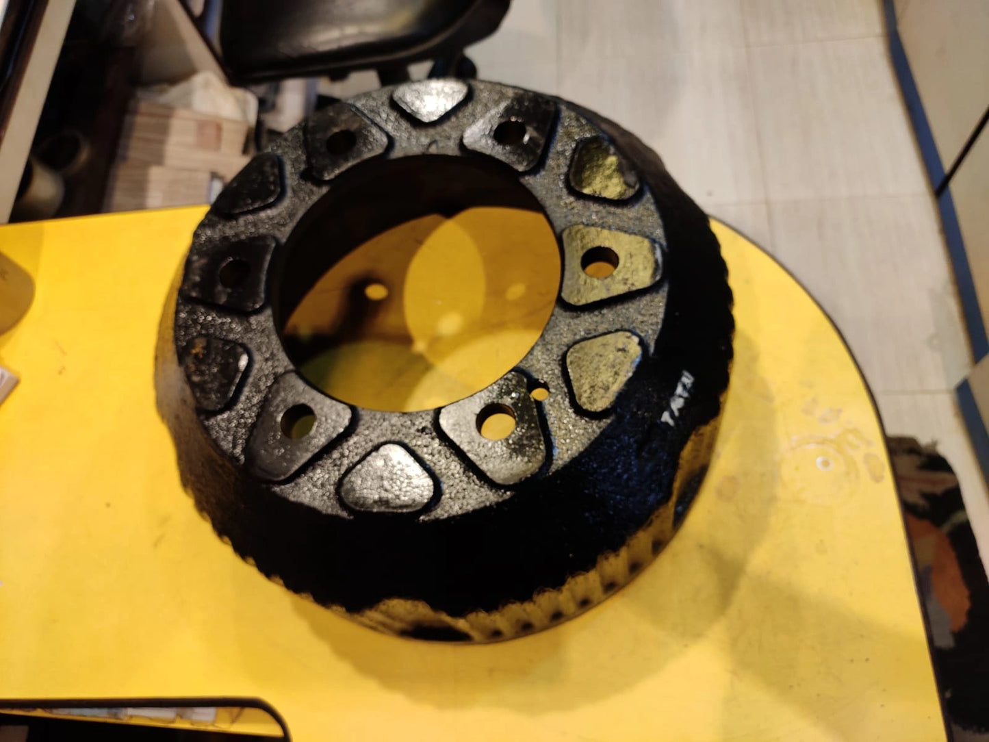 Tata 912 Rear/Front Brake Drum AB - Reliable Replacement for Kolkata & International Use
Upgrade your Tata 912 vehicle's braking system in Kolkata with the high-quality Rear/Front Brake Drum AB. Engineered to meet or exceed OEM specifications, this brake drum ensures reliable and long-lasting performance, providing the same level of quality as the original part. Its versatile design fits both the rear and front braking systems of Tata 912 vehicles, offering optimal stopping power and enhanced safety on