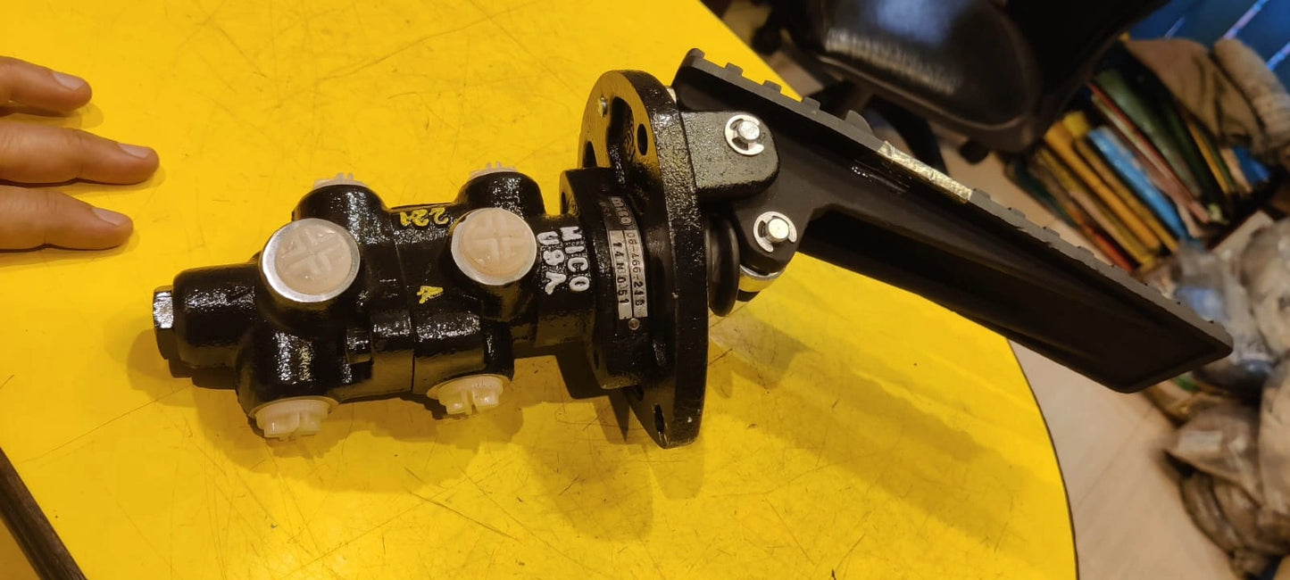 Case Brake Valve Assembly with Pedal (L73042) - Enhance Performance in Kolkata & Globally
Improve the performance and safety of your Case loader backhoe or backhoe in Kolkata with the genuine Brake Valve Assembly with Pedal - part # L73042. This essential component is compatible with a wide range of popular Case models, including W14, W18, W20, W24, W30 loader backhoes, as well as 680C, 680E, 680G, 680H, 680K, 780B, and 780C backhoes. Ensure optimal functionality and reliability for your heavy machiner