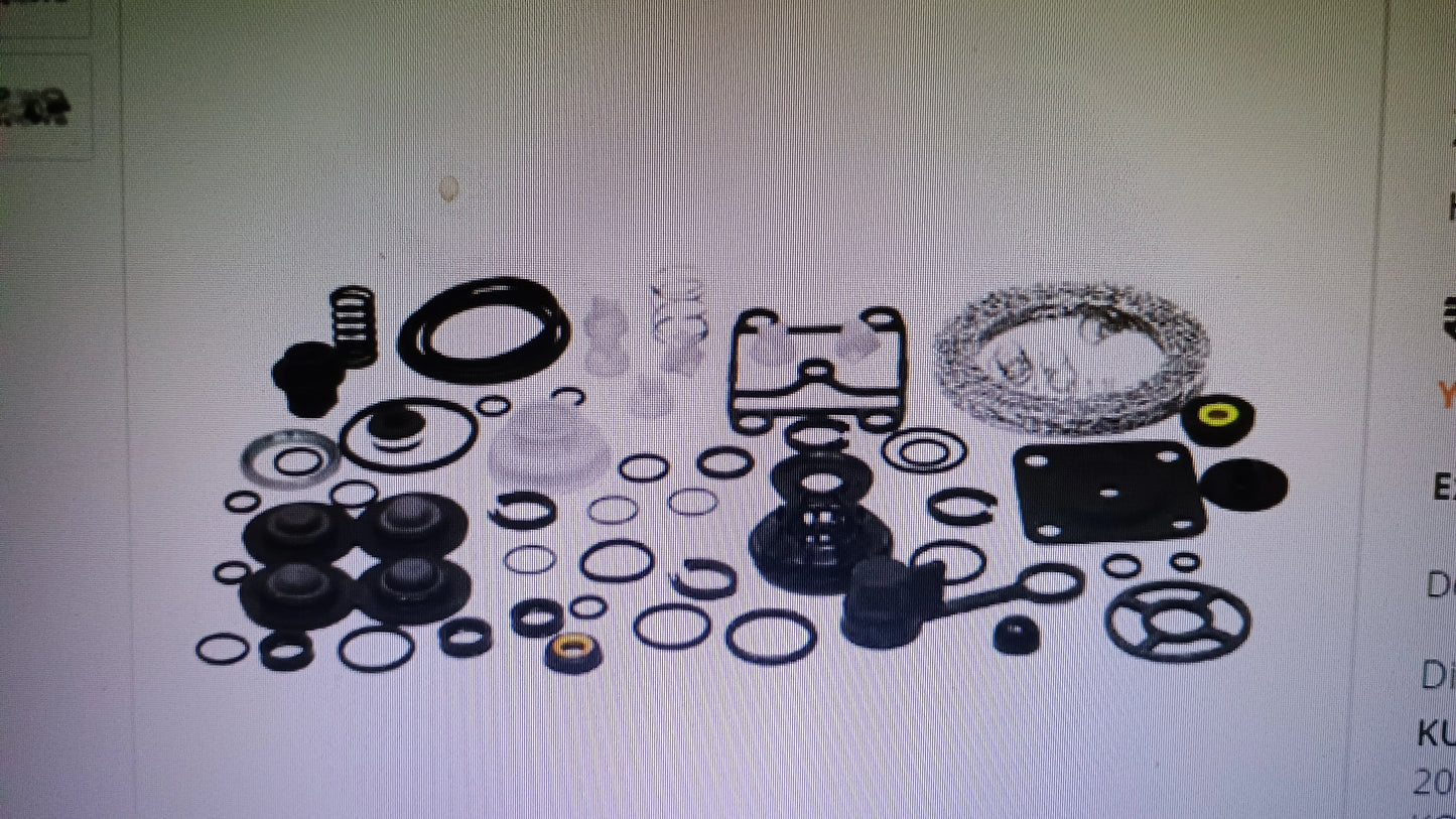 WABCO DDU Air Distributor Minor Repair Kit (No Desiccant) for Kolkata Vehicles
Maintain the optimal air pressure regulation in your commercial vehicles in Kolkata with this WABCO DDU Air Distributor Minor Repair Kit. Specifically designed for WABCO DDU units found in vehicles meeting BS1, BS2, BS3, and BS4 emission standards, this kit helps address minor issues and restore efficiency to your air distribution system, crucial for reliable operation on Kolkata's roads.