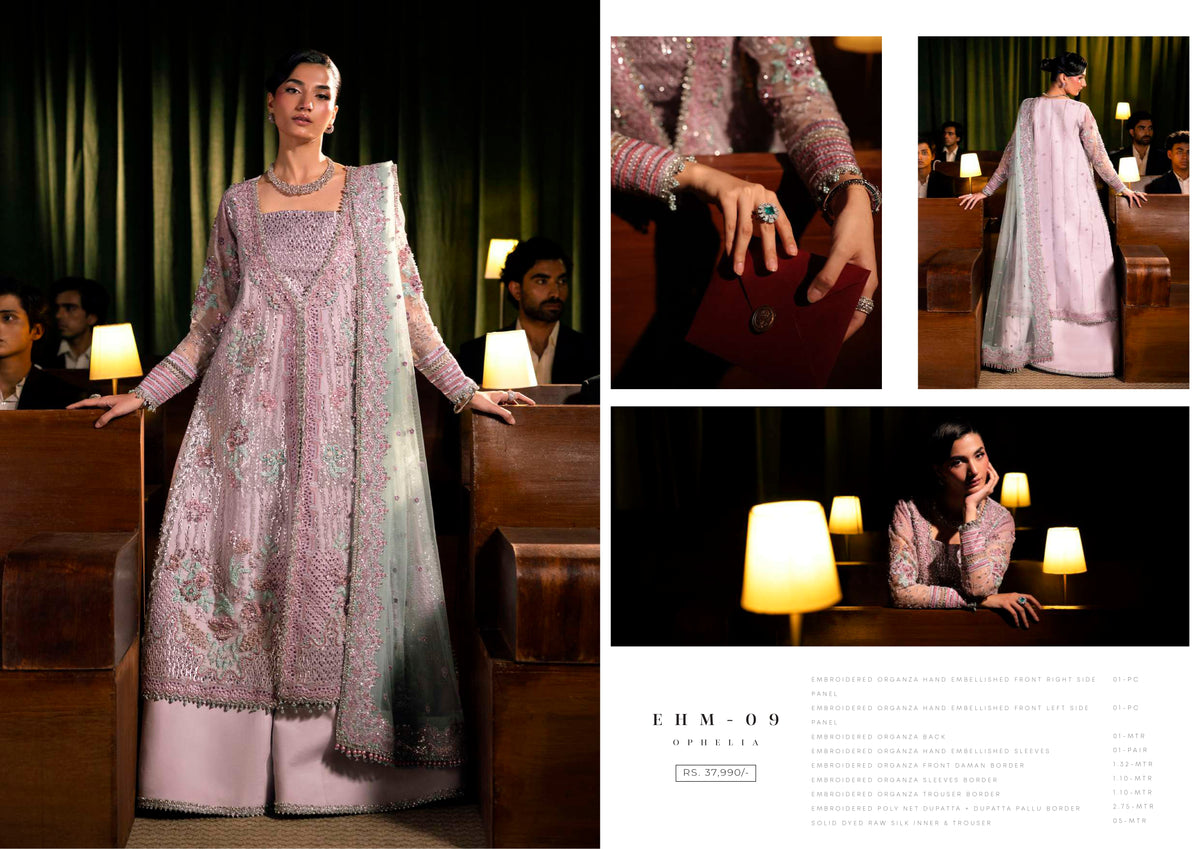 Elaf Premium Serenade ’26 – Ophelia – Dusty Pink & Sage | EHM-09