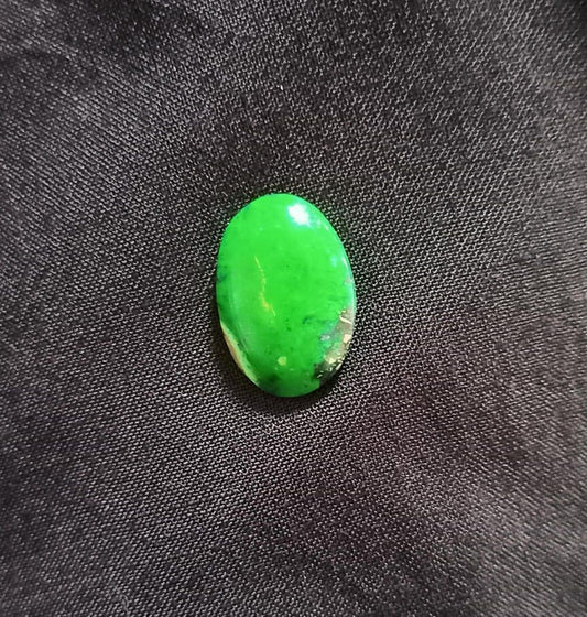 Exquisite Hussain Feroza (Persian Turquoise) Stone - Authentic, Stabilized, and Hand-Polished Gem