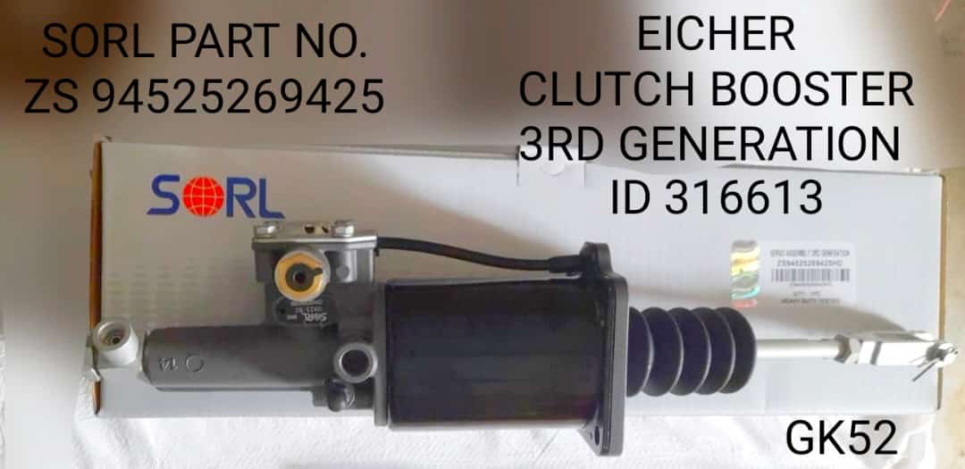Sorl Clutch Booster (316613) for Eicher (70-75mm) in Kolkata & International Markets
Boost the performance of your Eicher truck, bus, or tipper in Kolkata with the Sorl Clutch Booster (Part Number: 316613), designed for versatile compatibility with 70mm to 75mm clutch systems. This high-quality component ensures improved control and responsiveness. Explore the potential for global distribution of reliable Eicher and Sorl vehicle parts.