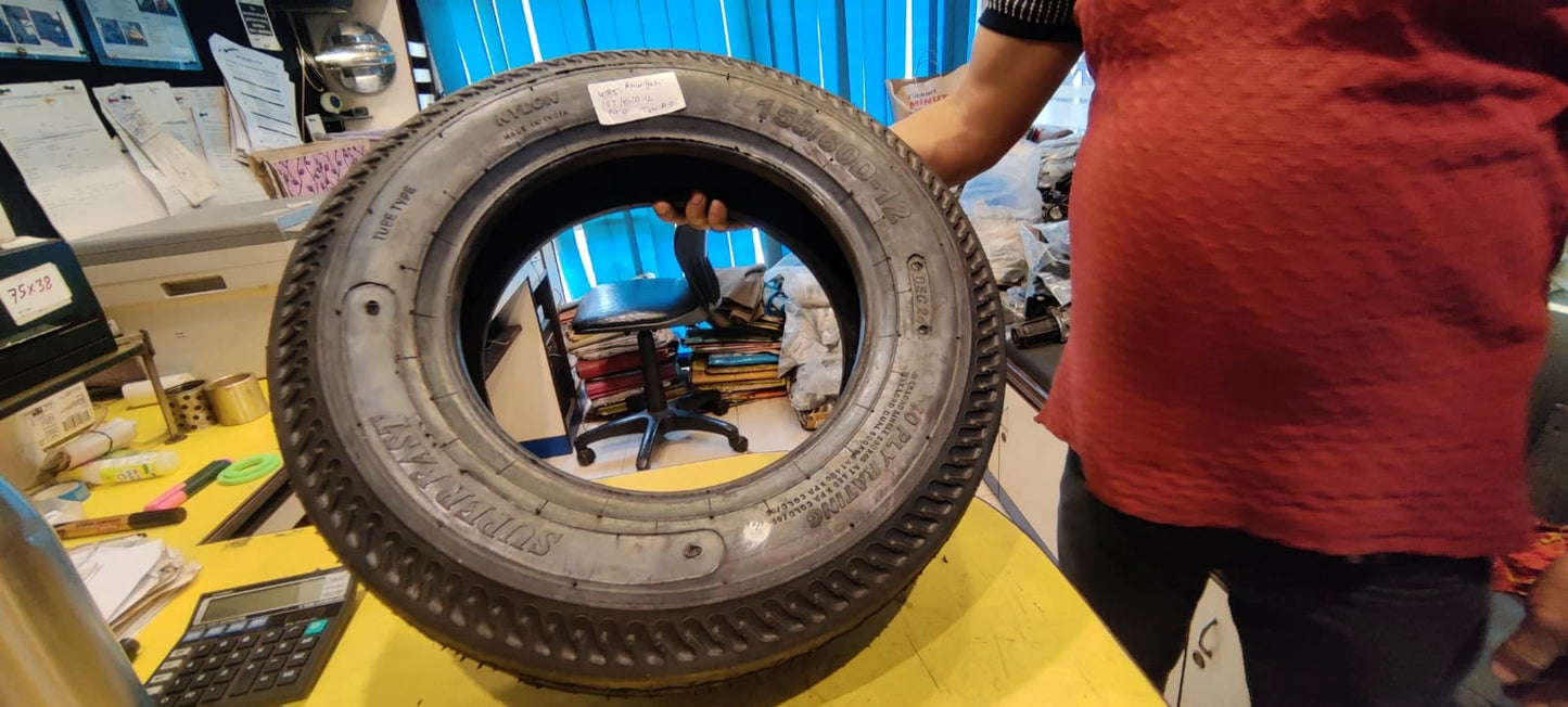 Premium 155/80-12 Tyre for Enhanced Tata Ace Performance in Kolkata
Upgrade your Tata Ace vehicle in Kolkata with our high-quality 155/80-12 tyre, specifically engineered to deliver optimal performance in commercial applications within the city. This tyre is designed to provide excellent traction and stability, ensuring a smooth and safe ride across the diverse road conditions encountered daily while transporting goods in Kolkata.