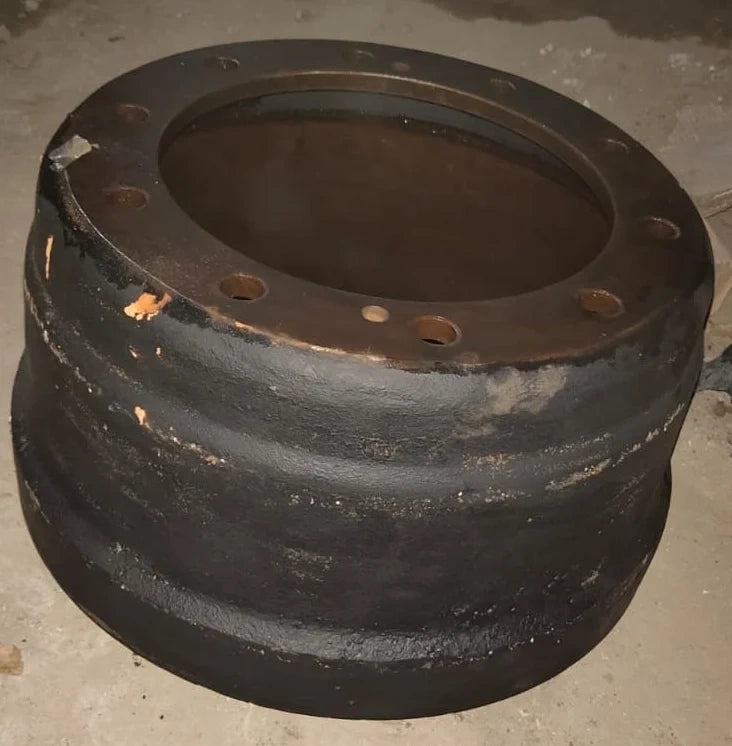 10-Hole Brake Drum for Tata & Ashok Leyland Vehicles in Kolkata & International Markets
Upgrade the braking system of your Tata or Ashok Leyland truck or bus in Kolkata with this high-quality, OEM 10-Hole Brake Drum. Specifically engineered to ensure optimal performance and enhanced braking power, this 22" brake drum is compatible with various models from these leading manufacturers. Its robust construction from premium materials guarantees durability and reliable performance, contributing to a smo