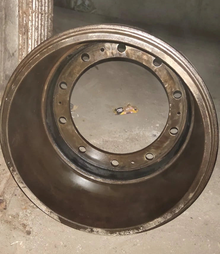 10-Hole Brake Drum for Tata & Ashok Leyland Vehicles in Kolkata & International Markets
Upgrade the braking system of your Tata or Ashok Leyland truck or bus in Kolkata with this high-quality, OEM 10-Hole Brake Drum. Specifically engineered to ensure optimal performance and enhanced braking power, this 22" brake drum is compatible with various models from these leading manufacturers. Its robust construction from premium materials guarantees durability and reliable performance, contributing to a smo