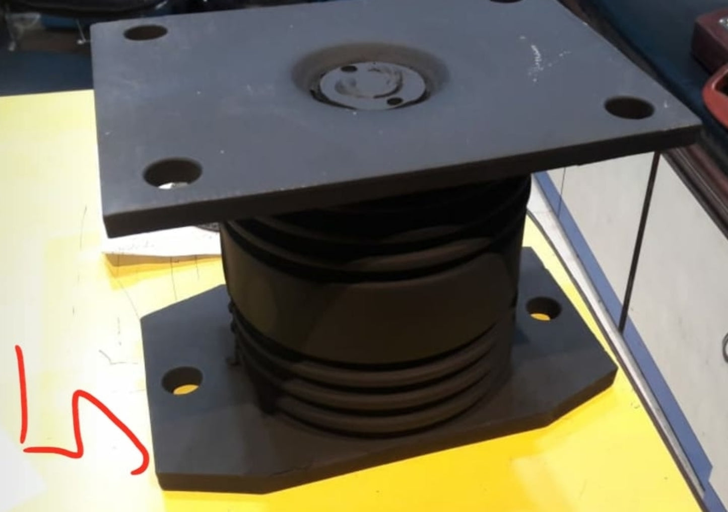 Bogie Mounting Truck Buffer tata