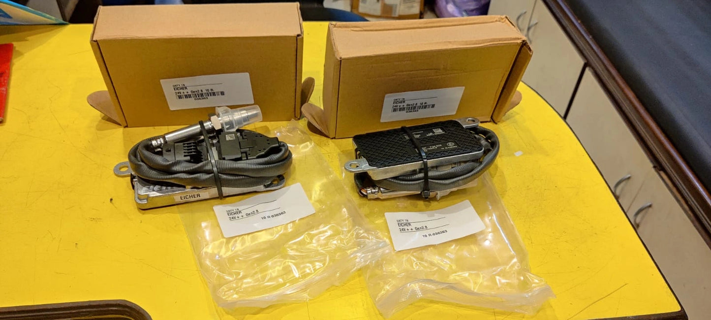 Integrated NOx Sensor & Urea Doser for Eicher Gen 2.8 SCR Systems in Kolkata & Export Markets
Ensure the efficient operation and emission compliance of your Eicher commercial vehicle in Kolkata and potentially in international markets with this integrated 24V NOx sensor and urea doser unit. Specifically designed for Eicher vehicles equipped with the Gen 2.8 Selective Catalytic Reduction (SCR) system, this component ensures precise urea injection and accurate monitoring of nitrogen oxide (NOx) level