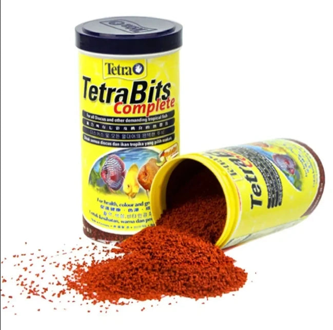 Tetra Bits Complete Fish Pellet Food For All Life Stages 30 Gram
Provide your tropical and discus fish in your Kolkata aquarium with complete nutrition at all life stages using Tetra Bits Complete Fish Pellet Food. These slow-sinking, seafood-flavored pellets are specially formulated for sensitive stomachs and come in a convenient 30-gram tin.