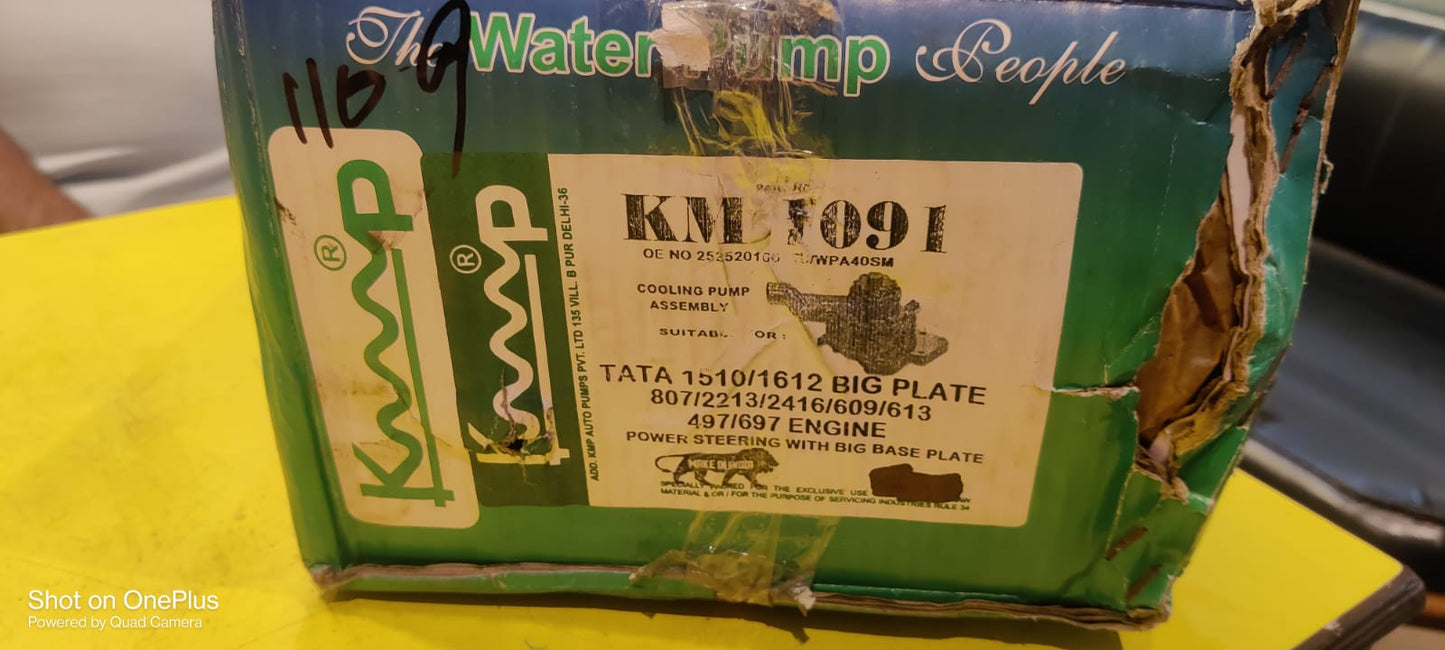 KMP Water Pump KMP091 for Kolkata Businesses & International Logistics