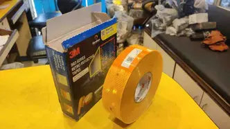 High-Visibility 3M Reflective Safety Tapes: Yellow, White & Red 3M Reflective Tape