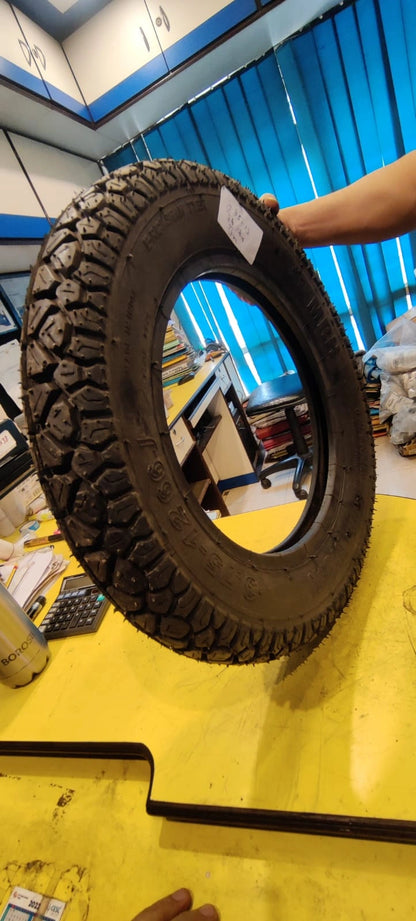 Premium 3.75-12 Tyre for Enhanced Toto Performance in Kolkata

Upgrade your Toto battery vehicle in Kolkata with our high-quality 3.75-12 tyre, specifically engineered to deliver optimal performance in urban environments like Kolkata. This tyre is designed to provide excellent traction and stability, ensuring a smooth and safe ride across the diverse road conditions you encounter daily in the city.