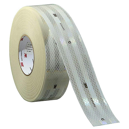 ARAI Approved 3M Capacity Reflective Tape (White) for Superior Vehicle Visibility