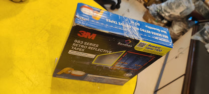 3M Retrospective tape yellow