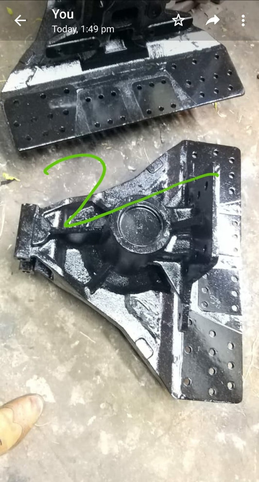 Heavy-Duty Boggie Side Bracket for Robust Suspension Support