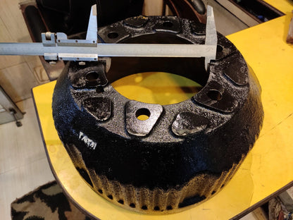 Tata 912 Rear/Front Brake Drum AB - Reliable Replacement for Kolkata &amp; International Use

Upgrade your Tata 912 vehicle's braking system in Kolkata with the high-quality Rear/Front Brake Drum AB. Engineered to meet or exceed OEM specifications, this brake drum ensures reliable and long-lasting performance, providing the same level of quality as the original part. Its versatile design fits both the rear and front braking systems of Tata 912 vehicles, offering optimal stopping power and enhanced safety on