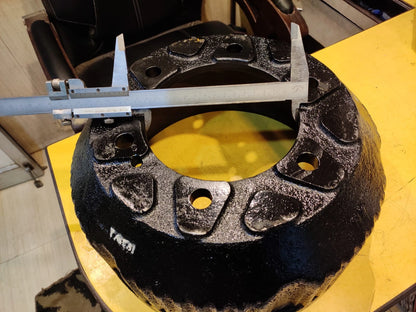 Tata 912 Rear/Front Brake Drum AB - Reliable Replacement for Kolkata &amp; International Use

Upgrade your Tata 912 vehicle's braking system in Kolkata with the high-quality Rear/Front Brake Drum AB. Engineered to meet or exceed OEM specifications, this brake drum ensures reliable and long-lasting performance, providing the same level of quality as the original part. Its versatile design fits both the rear and front braking systems of Tata 912 vehicles, offering optimal stopping power and enhanced safety on