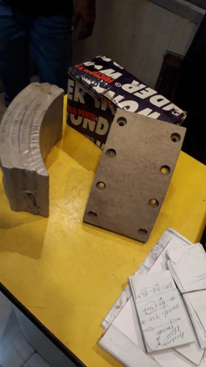 Durable Brake Shoe Lining for Tata 1210 Trucks - Ensuring Safety in Kolkata &amp; Beyond

Keep your Tata 1210 truck operating safely on the roads of Kolkata and beyond with our durable and high-quality brake shoe lining. Specifically designed to withstand heavy loads and harsh operating conditions, this lining provides reliable and consistent stopping power every time you need it. Don't compromise on safety – upgrade your Tata 1210's brakes today with a lining that's built to last and perform, also holding 