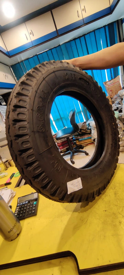Robust 5.60-14 Tyre for Reliable Motor Van Trolleys in Kolkata

Enhance the performance and dependability of your motor van trolley in Kolkata with our high-quality 5.60-14 tyre, specifically engineered for heavy-duty applications. This tyre is designed to deliver excellent traction and stability, making it the ideal choice for transporting goods efficiently and safely across the diverse terrains of Kolkata and its surrounding areas.