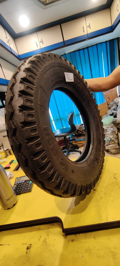 Robust 5.60-14 Tyre for Reliable Motor Van Trolleys in Kolkata

Enhance the performance and dependability of your motor van trolley in Kolkata with our high-quality 5.60-14 tyre, specifically engineered for heavy-duty applications. This tyre is designed to deliver excellent traction and stability, making it the ideal choice for transporting goods efficiently and safely across the diverse terrains of Kolkata and its surrounding areas.