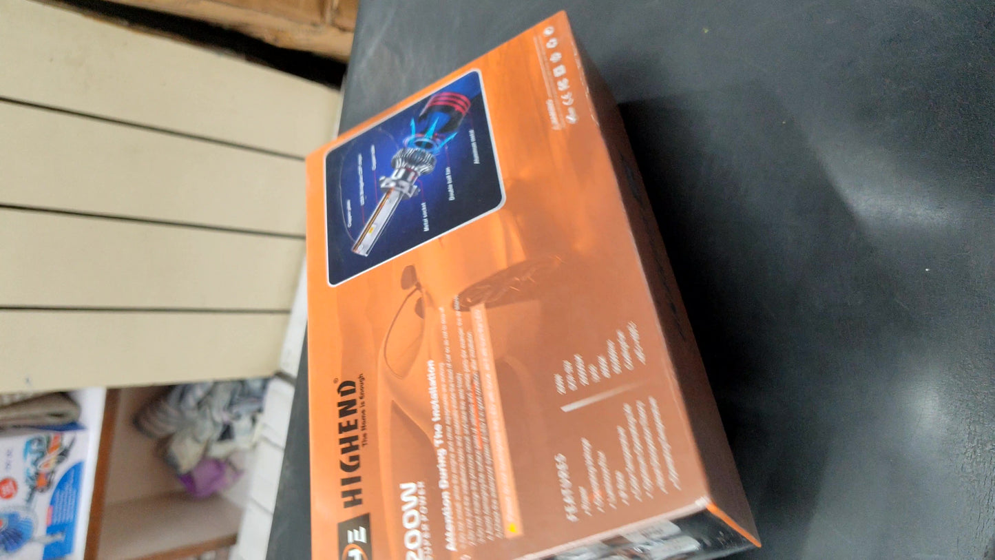 Product packaging on a textured surface