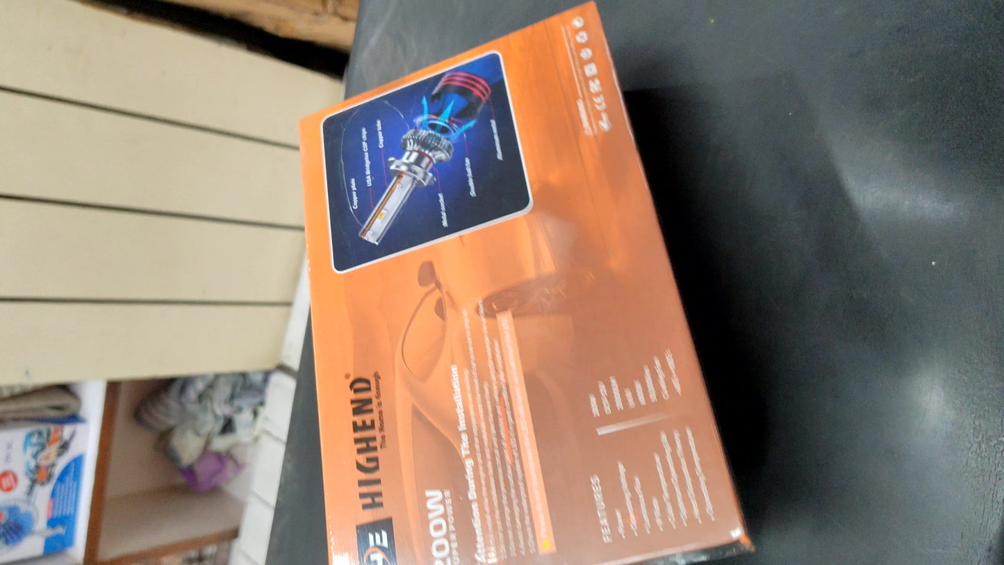 Orange box with a graphic of a screwdriver on a black surface