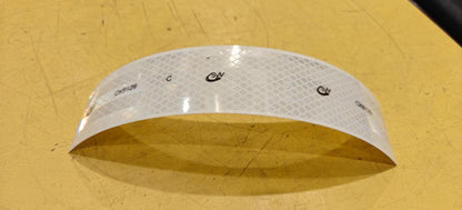 White SYN Reflective Conspicuity Tape - ICAT Approved AIS:090 (5cm x 50m Roll)