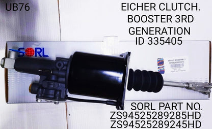 High-Performance SORL Clutch Booster (335405) for Eicher in Kolkata &amp; Global Distribution

Enhance the clutch operation of your Eicher truck, bus, or tipper in Kolkata with the SORL Clutch Booster (Part Number: 335405). This high-performance component provides improved control and responsiveness for heavy-duty applications. Discover the potential for international distributors and service centers seeking reliable Eicher and SORL parts.