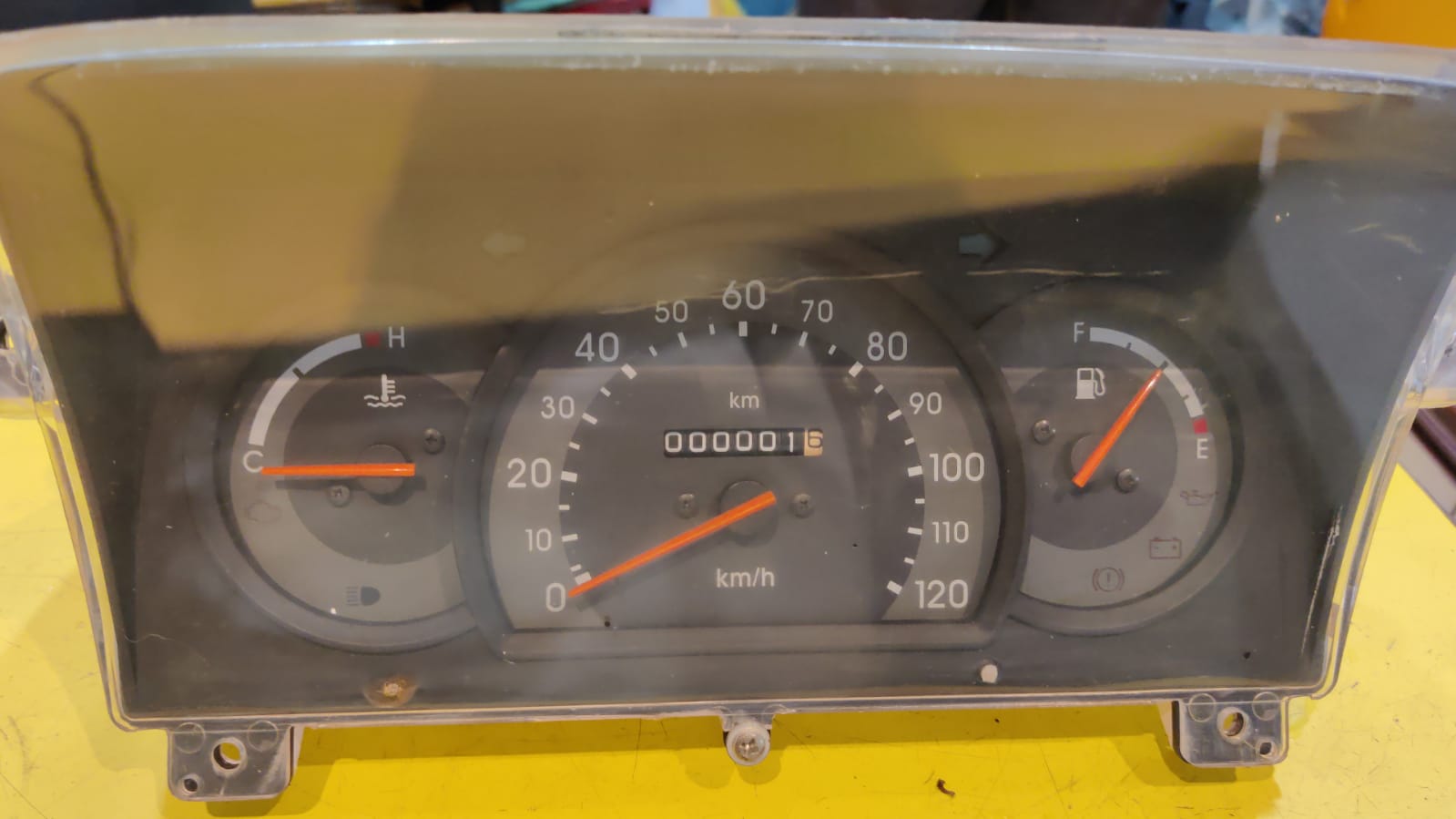 Improved Speedometer Performance for Your Maruti Suzuki Omni in Kolkata

Experience more accurate and reliable speed readings in your Maruti Suzuki Omni in Kolkata with our Speedometer Upgrade. This enhancement optimizes your vehicle's speedometer, leading to improved performance and a more confident driving experience on Kolkata's bustling roads. 
Maruti Suzuki Omni Speedo Meter instrument cluster