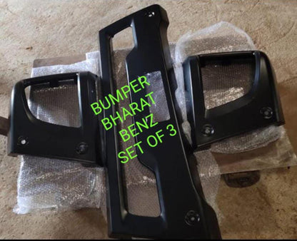 Black Bharat Benz Truck Front Bumper: Ultimate Protection for Kolkata &amp; Worldwide Operations

Introducing the Black Bharat Benz Truck Front Bumper, the definitive solution for enhancing the safety and durability of your Bharat Benz truck, whether operating within Kolkata or engaged in global transport. Crafted with precision from top-grade, corrosion-resistant materials, this bumper delivers unmatched protection against impacts and collisions, a crucial element for heavy-duty transport businesses in Kol