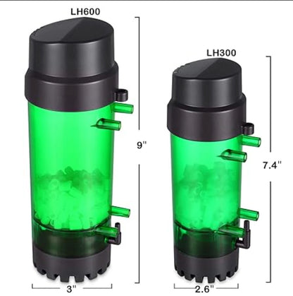 High-Efficiency QANVEE LH-300 Fluidized Bio Filter

The High-Efficiency QANVEE LH-300 fluidized bio filter with integrated air stone and sponge offers a comprehensive and efficient biological filtration solution for your aquarium or fish tank in Kolkata. With its innovative fluidized moving bed of bio media, this filter provides a significantly large surface area for biofiltration, resulting in clear and healthy water for your aquatic pets.
