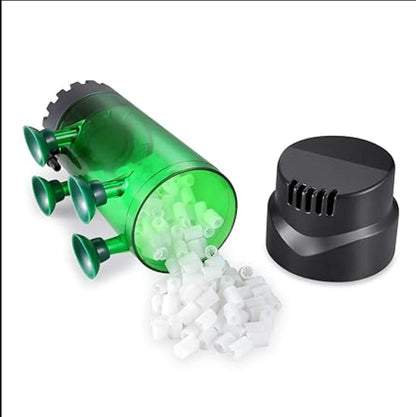 High-Efficiency QANVEE LH-300 Fluidized Bio Filter

The High-Efficiency QANVEE LH-300 fluidized bio filter with integrated air stone and sponge offers a comprehensive and efficient biological filtration solution for your aquarium or fish tank in Kolkata. With its innovative fluidized moving bed of bio media, this filter provides a significantly large surface area for biofiltration, resulting in clear and healthy water for your aquatic pets.