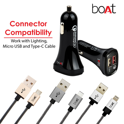 Boat Dual Port Rapid Car Charger