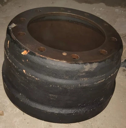 10-Hole Brake Drum for Tata &amp; Ashok Leyland Vehicles in Kolkata &amp; International Markets

Upgrade the braking system of your Tata or Ashok Leyland truck or bus in Kolkata with this high-quality, OEM 10-Hole Brake Drum. Specifically engineered to ensure optimal performance and enhanced braking power, this 22" brake drum is compatible with various models from these leading manufacturers. Its robust construction from premium materials guarantees durability and reliable performance, contributing to a smo