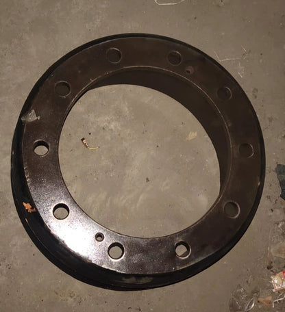 10-Hole Brake Drum for Tata &amp; Ashok Leyland Vehicles in Kolkata &amp; International Markets

Upgrade the braking system of your Tata or Ashok Leyland truck or bus in Kolkata with this high-quality, OEM 10-Hole Brake Drum. Specifically engineered to ensure optimal performance and enhanced braking power, this 22" brake drum is compatible with various models from these leading manufacturers. Its robust construction from premium materials guarantees durability and reliable performance, contributing to a smo