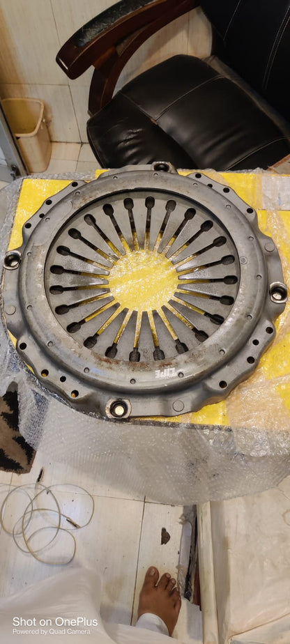 TATA Lipe 430mm 17" Gb 750 Truck Clutch Pressure Plate in Kolkata &amp; Global Markets

Upgrade your Tata truck in Kolkata for a smoother and more efficient ride with the TATA Lipe 430mm 17" Gb 750 Clutch Pressure Plate. Made with high-quality materials for durability, this pressure plate is ideal for heavy-duty applications. Discover the potential for international distribution of reliable Tata truck clutch components.