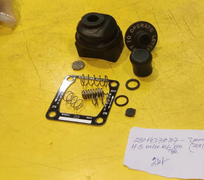 WABCO HVB Actuation Unit (300003138) / Tata (710107) Repair Kit for Kolkata

Ensure the reliable operation of your parking and emergency braking systems in commercial vehicles in Kolkata with this WABCO Hand Dual Brake Valve (HVB) Actuation Unit Repair Kit. Specifically designed for WABCO HVB units with part number 300003138 and compatible with Tata hand brake valves bearing part number 710107, this kit provides the necessary components for a thorough service, crucial for maintaining safety on Kolkata's roa