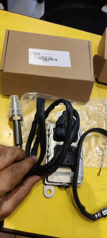 Integrated NOx Sensor &amp; Urea Doser for Eicher Gen 2.8 SCR Systems in Kolkata &amp; Export Markets

Ensure the efficient operation and emission compliance of your Eicher commercial vehicle in Kolkata and potentially in international markets with this integrated 24V NOx sensor and urea doser unit. Specifically designed for Eicher vehicles equipped with the Gen 2.8 Selective Catalytic Reduction (SCR) system, this component ensures precise urea injection and accurate monitoring of nitrogen oxide (NOx) level