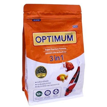 Optimum Goldfish Cichlids Carp Fish Food Aquarium Super Premium Formula 400g

Provide premium nutrition for your goldfish, cichlids, and carp in your Kolkata aquarium with Optimum Goldfish Cichlids Carp Fish Food. This 400g bag of super premium formula pellets is suitable for all life stages and even fish with sensitive stomachs.