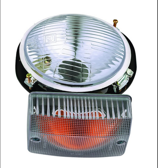 Durable &amp; Stylish Headlight and Indicator Set for Piaggio Ape in Kolkata

Upgrade the lighting system of your Piaggio Ape in Kolkata with our durable and reliable headlight and indicator set. This comprehensive upgrade will not only significantly improve your visibility on the road, ensuring enhanced safety during your commutes in Kolkata, but will also add a touch of style to your beloved vehicle.