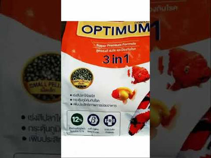 Optimum Goldfish Cichlids Carp Fish Food Aquarium Super Premium Formula 400g

Provide premium nutrition for your goldfish, cichlids, and carp in your Kolkata aquarium with Optimum Goldfish Cichlids Carp Fish Food. This 400g bag of super premium formula pellets is suitable for all life stages and even fish with sensitive stomachs.