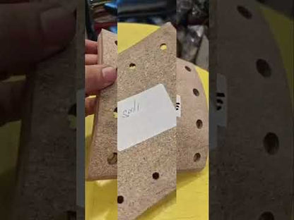 N-Durac S Front Brake Lining for Tata 1613 / 1612 Trucks - SM-1, 10-Hole Fitment Set of 8 Nos