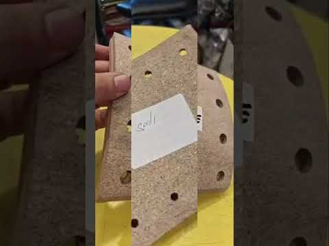 N-Durac S Front Brake Lining for Tata 1613 / 1612 Trucks - SM-1, 10-Hole Fitment Set of 8 Nos