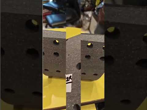 N-Durac S Heavy-Duty Brake Lining (14 Holes) - Multi-Vehicle Fitment set of 8 Nos