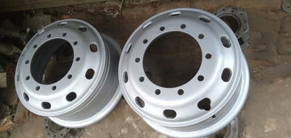 Automotive Wheel Rim, Size: 24" 10 Holes 95kg Genuine Volvo 10 Hole Wheel Rim for Kolkata Trucks &amp; International Fleets